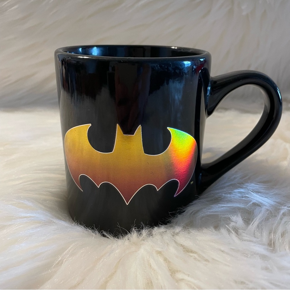 🌟10/$10 Black Mug with Batman Logo GUC